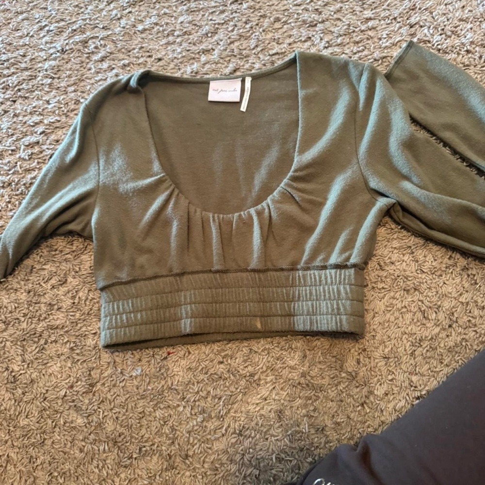 urban outfitters green top